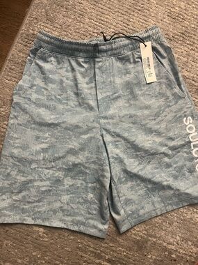 Brand New - Soul CycleBlue Camouflage Athletic Shorts made by Lululemon